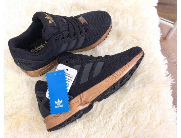 Кроссовки Adidas ZX Flux Light Copper Metallic