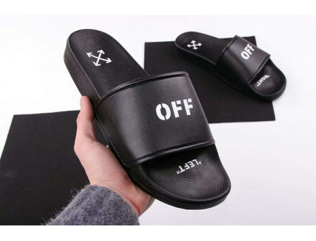 Шлепанцы Off-White c/o Virgil Abloh Off White/Off Stamp