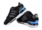 Зимние кроссовки Adidas ZX 750 Black/Blue С МЕХОМ - Фото 2