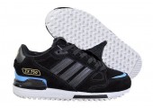 Зимние кроссовки Adidas ZX 750 Black/Blue С МЕХОМ - Фото 1
