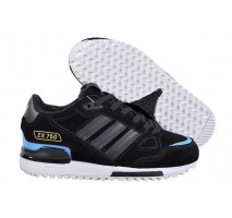 Зимние кроссовки Adidas ZX 750 Black/Blue С МЕХОМ