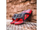 Шлепанцы Air Jordan Hydro 13 Black/Red - Фото 5