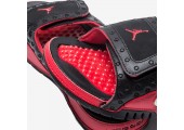 Шлепанцы Air Jordan Hydro 13 Black/Red - Фото 3