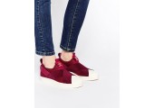 Кроссовки-слипоны Adidas Superstar Slip-on Bordo - Фото 2