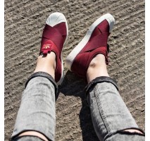Кроссовки-слипоны Adidas Superstar Slip-on Bordo 