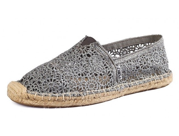 Эспадрильи Toms Classic Lace Grey