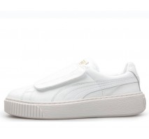 Кроссовки Puma Basket Platform White
