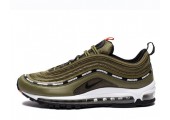 Кроссовки Undefeated x Nike Air Max 97 Olive - Фото 1