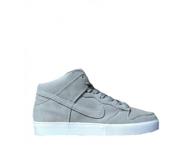 Кроссовки Nike Dunk Hight Grey С МЕХОМ