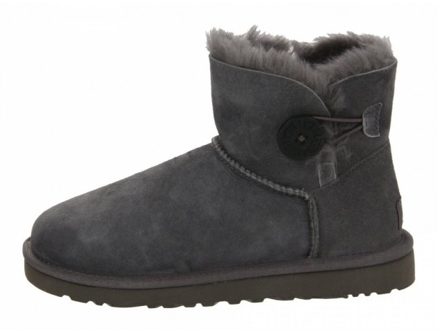 UGG Bailey Button Mini Grey