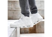 Кроссовки Nike Air More Uptempo Triple White - Фото 4