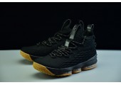 Баскетбольные кроссовки Nike LeBron 15 Black Gum - Фото 2