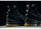 Баскетбольные кроссовки Nike LeBron 15 Black Gum - Фото 3