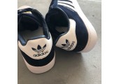 Кроссовки Adidas Superstar Suede Collegiate Navy/White - Фото 9