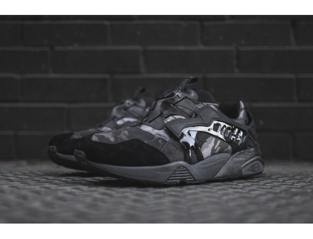 Кроссовки Puma X Bape Disc Blaze Black/Camo