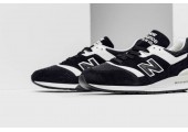 Кроссовки New Balance 997 White/Black - Фото 3