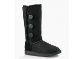 UGG BAILEY BUTTON TRIPLET II BOOT BLACK - Фото 2