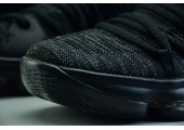 Кроссовки Nike KD 10 All Black Samurai - Фото 4