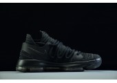 Кроссовки Nike KD 10 All Black Samurai - Фото 9