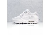 Кроссовки Nike Air Max 90 Premium White/Metallic Silver - Фото 9