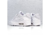 Кроссовки Nike Air Max 90 Premium White/Metallic Silver - Фото 7