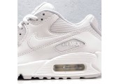 Кроссовки Nike Air Max 90 Premium White/Metallic Silver - Фото 5