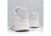 Кроссовки Nike Air Max 90 Premium White/Metallic Silver - Фото 10
