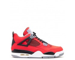 Баскетбольные кроссовки Air Jordan IV Fire Red Nubuck Баскетбольные кроссовки Air Jordan IV Fire Red Nubuck