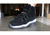 Баскетбольные кроссовки Air Jordan 11 PRM Heiress Black Stingray - Фото 4