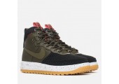 Кроссовки Nike Lunar Force 1 Duckboot Army Green/Black - Фото 2