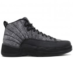 Баскетбольные кроссовки Nike Air Jordan 12 Retro Grey/Black