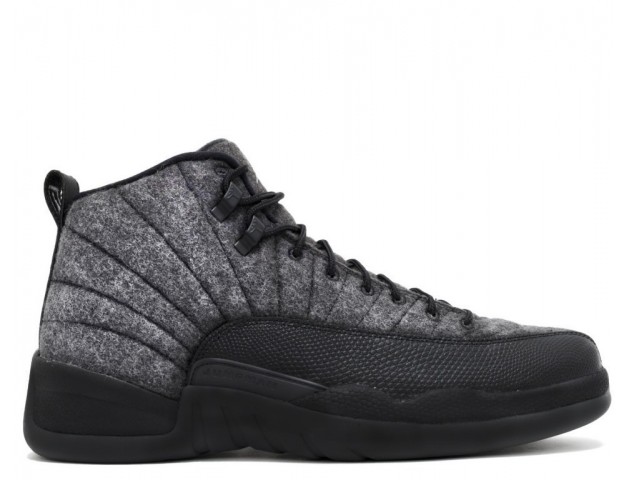 Баскетбольные кроссовки Nike Air Jordan 12 Retro Grey/Black