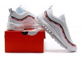 Кроссовки Undefeated x Nike Air Max 97 White - Фото 3