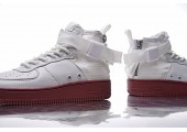 Кроссовки Nike SF Air Force 1 Utility Mid White/Gum - Фото 10