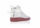 Кроссовки Nike SF Air Force 1 Utility Mid White/Gum - Фото 8