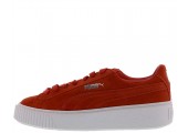 Кроссовки Puma Suede Platform Core Red - Фото 1