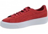Кроссовки Puma Suede Platform Core Red - Фото 2