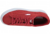 Кроссовки Puma Suede Platform Core Red - Фото 3