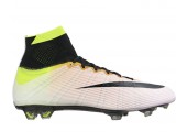 Футбольные бутсы Nike Mercurial Superfly Radiant Reveal FG White/Black/Volt/Total Orange - Фото 1
