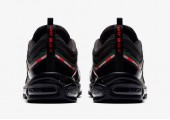 Кроссовки Undefeated x Nike Air Max 97 Black - Фото 4
