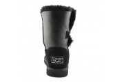UGG Bailey Button Bling Leather Black II - Фото 4