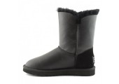 UGG Bailey Button Bling Leather Black II - Фото 5