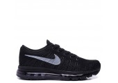 Кроссовки Nike Air Max Flyknit All Black - Фото 1