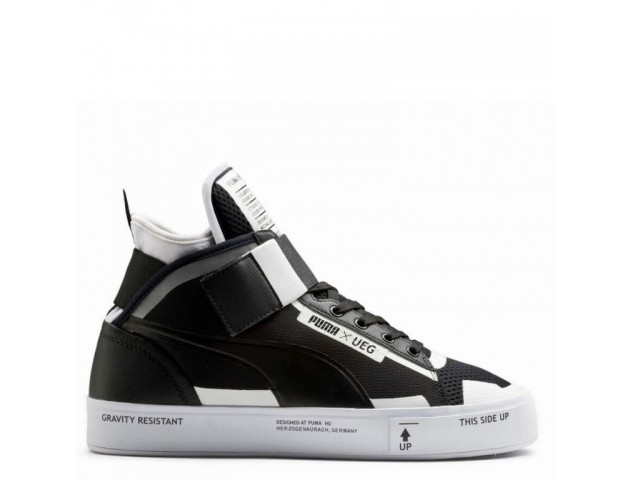 Кроссовки Puma x UEG Court Play Black /White