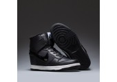 Сникерсы Nike WMNS Dunk Hight Black С МЕХОМ - Фото 4