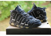 Кроссовки Nike Air More Uptempo Black/White - Фото 3