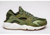 Кроссовки Nike Air Huarache Run Premium Palm Green/Legion Green-Sail - Фото 2