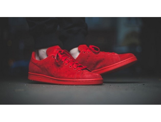 Кроссовки Adidas Stan Smith Full Red