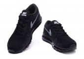 Кроссовки Nike Air Max Flyknit All Black - Фото 2