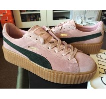 Кроссовки Puma Suede Creeper x Rihanna Coral/Cloud 